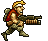 Metal Slug Marco Walking